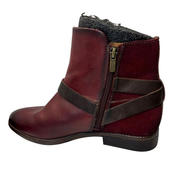 Pikolinos Ordino EU 39 style W8M-8919 Ankle Boot (Women) - Garnet Leather - Picture 7 of 15